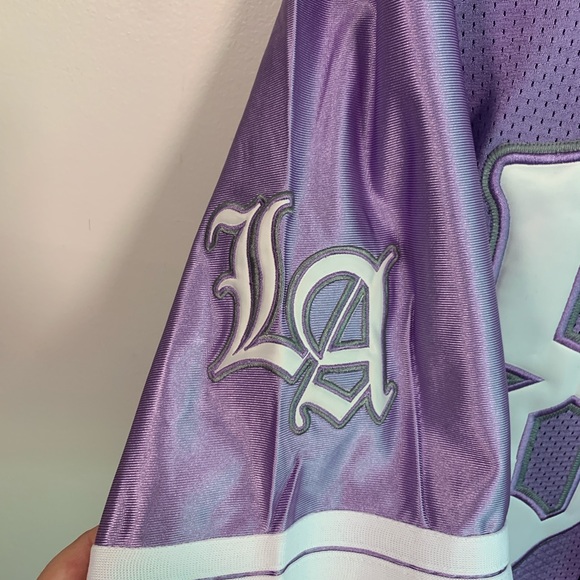 BNWT lavender Los Angeles jersey XL - Picture 5 of 8